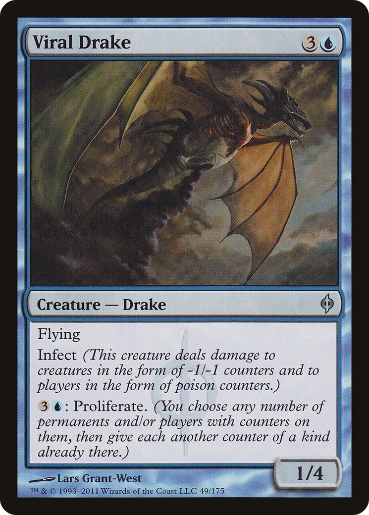 New Phyrexia - (NPH-049) - Viral Drake Foil