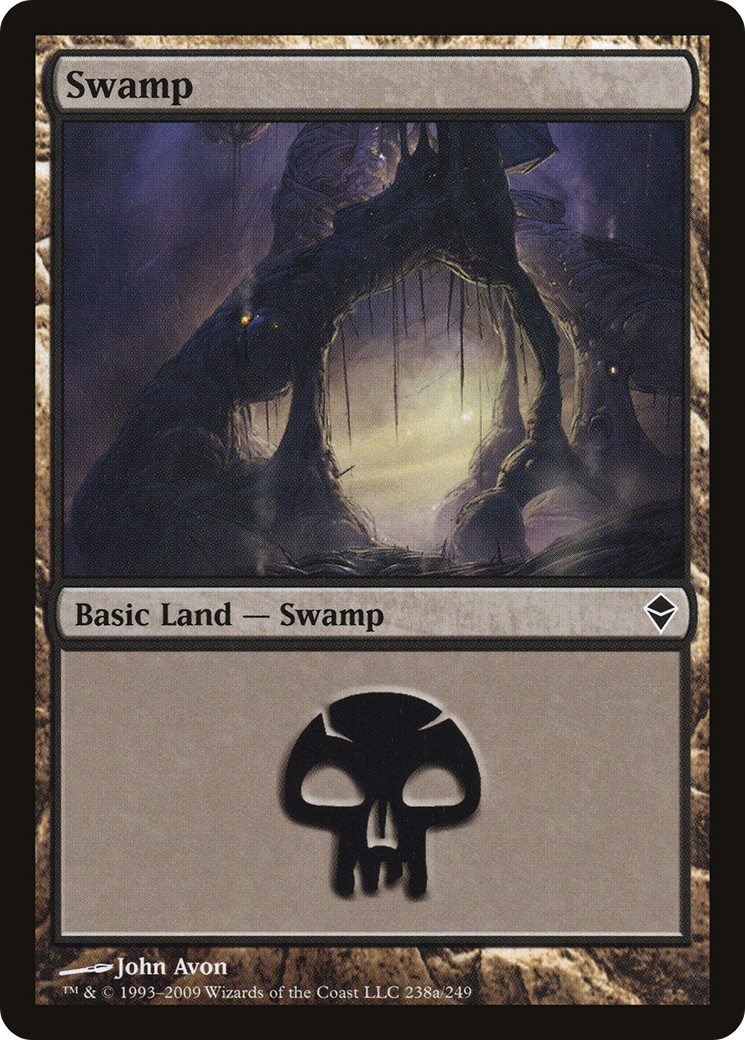 Zendikar - (ZEN-238A) - Swamp (238a)