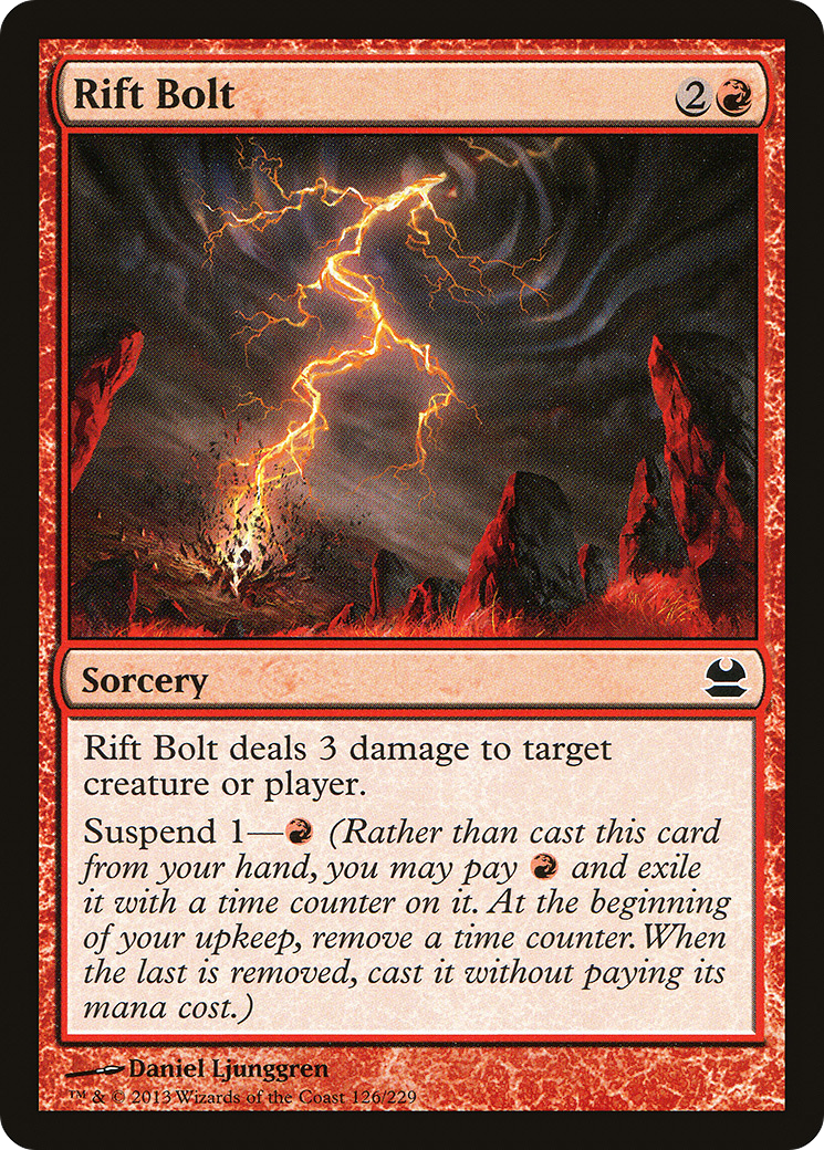 Modern Masters - (MMA-126) - Rift Bolt