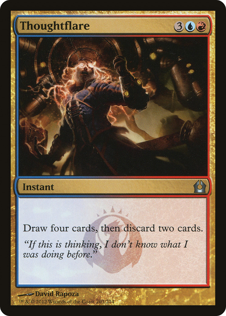 Return to Ravnica - (RTR-203) - Thoughtflare Foil
