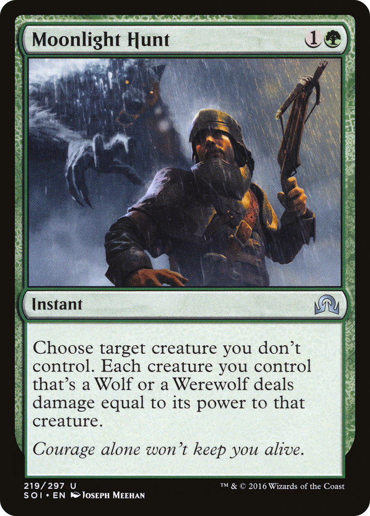 Shadows over Innistrad - (SOI-219) - Moonlight Hunt