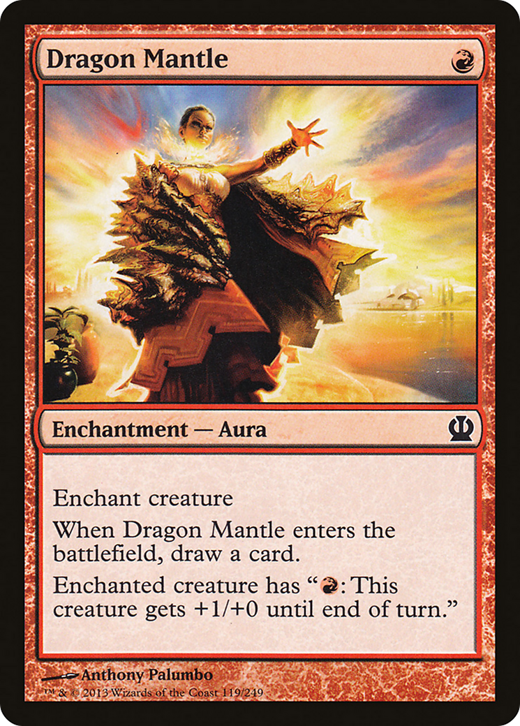 Theros - (THS-119) - Dragon Mantle Foil