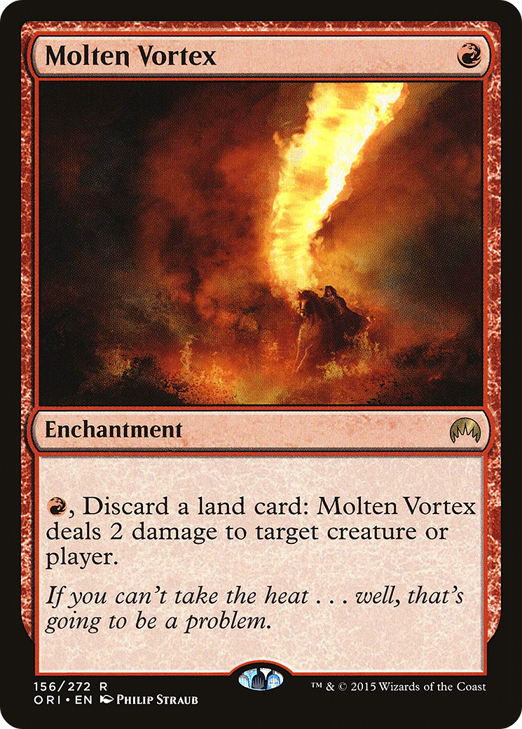 Magic Origins - (ORI-156) - Molten Vortex