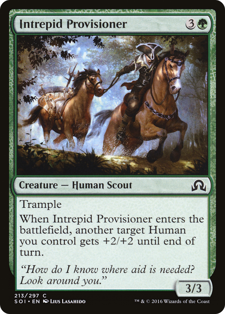 Shadows over Innistrad - (SOI-213) - Intrepid Provisioner
