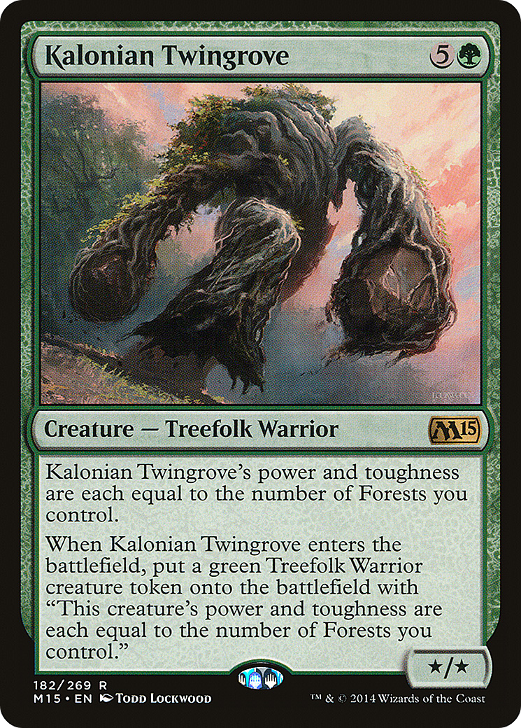 Magic 2015 - (M15-182) - Kalonian Twingrove