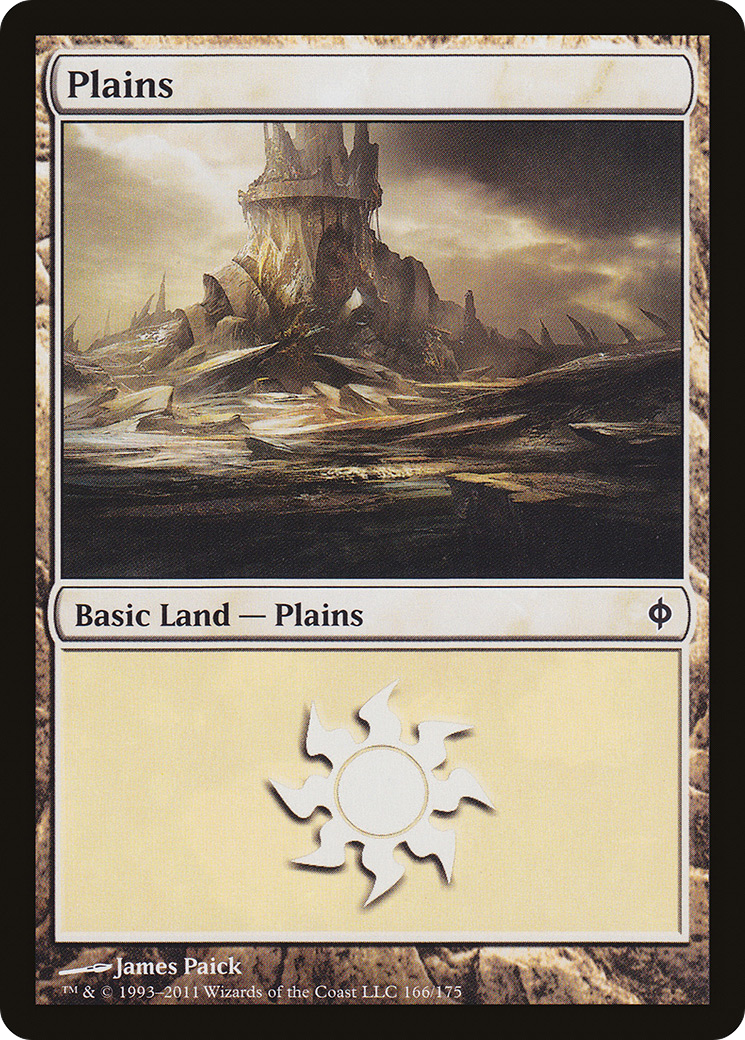 New Phyrexia - (NPH-166) - Plains (166)