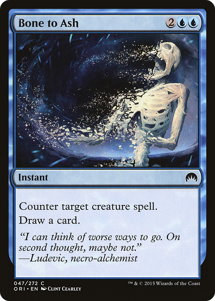 Magic Origins - (ORI-047) - Bone to Ash