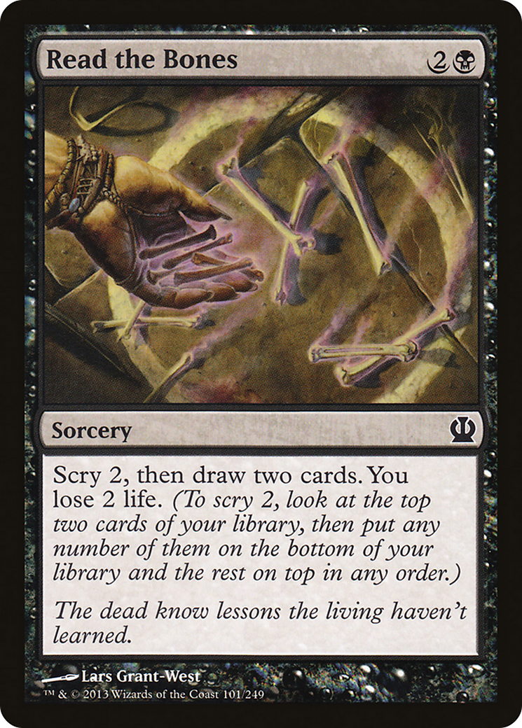 Theros - (THS-101) - Read the Bones