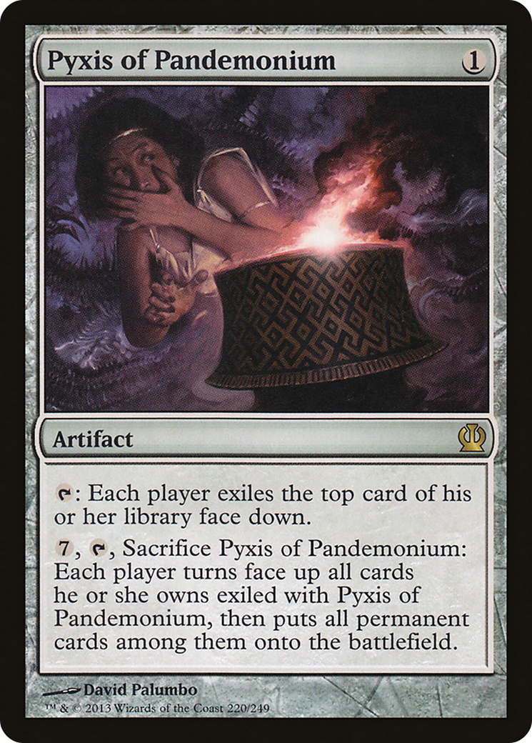 Theros - (THS-220) - Pyxis of Pandemonium Foil