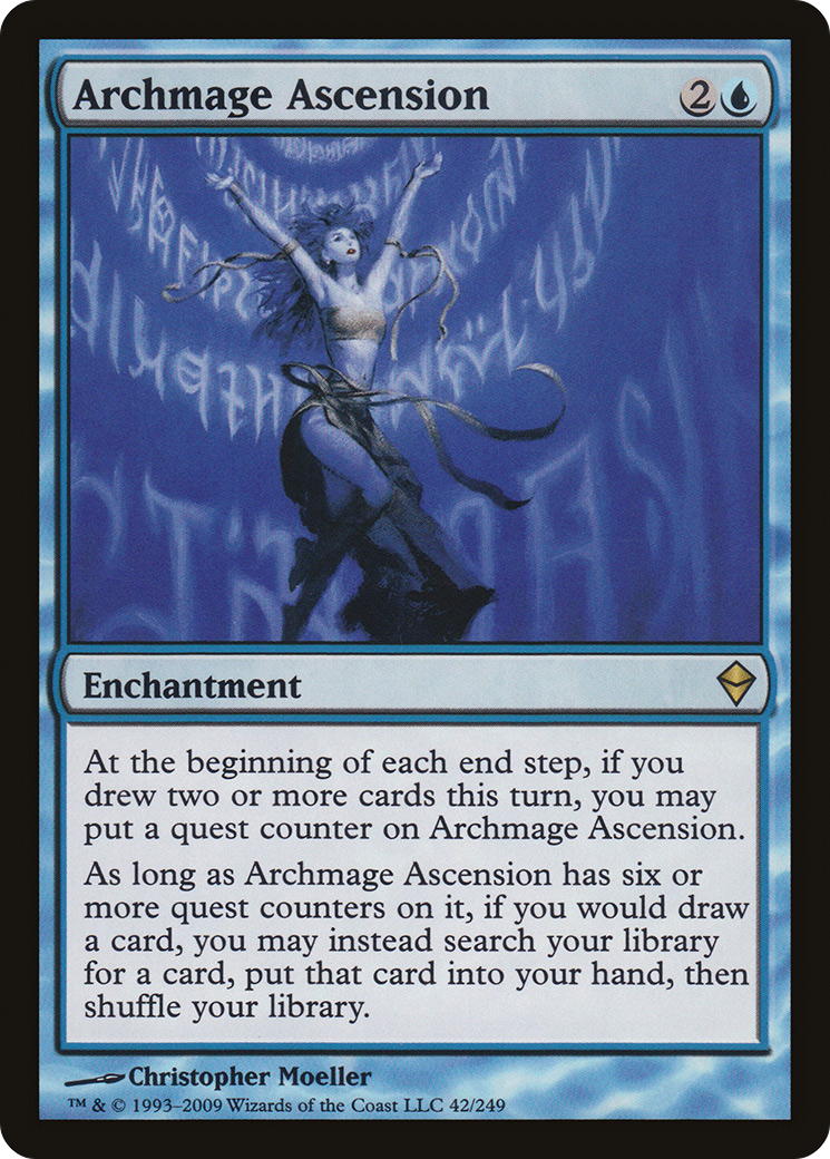 Zendikar - (ZEN-042) - Archmage Ascension Foil