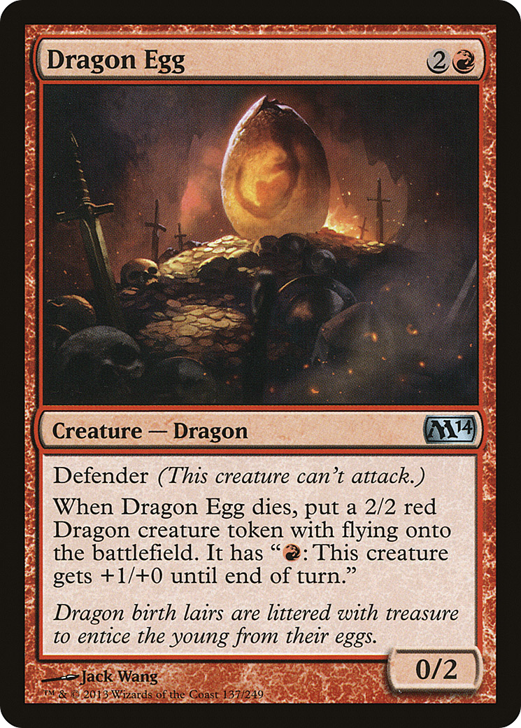 Magic 2014 - (M14-137) - Dragon Egg