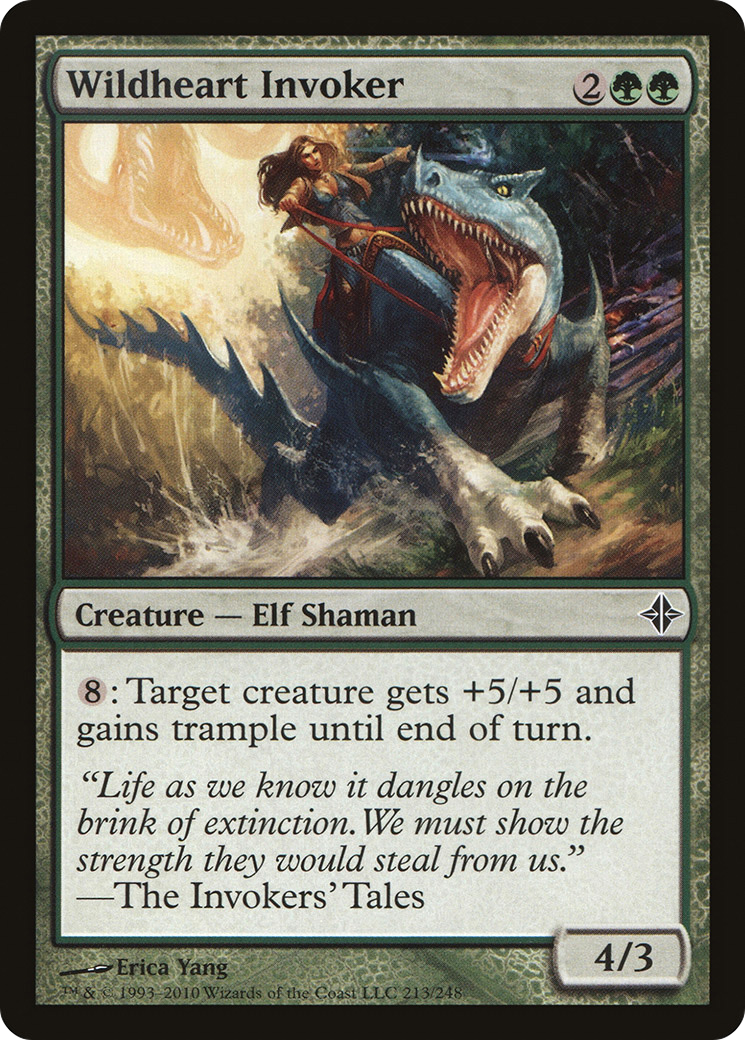 Rise of the Eldrazi - (ROE-213) - Wildheart Invoker
