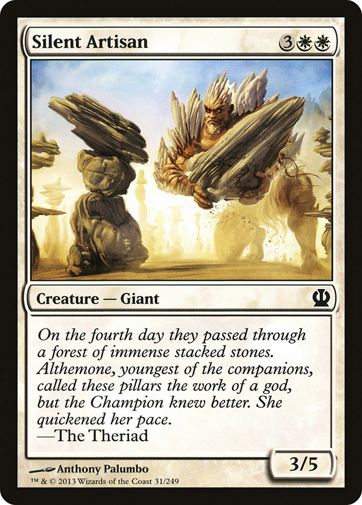Theros - (THS-031) - Silent Artisan Foil