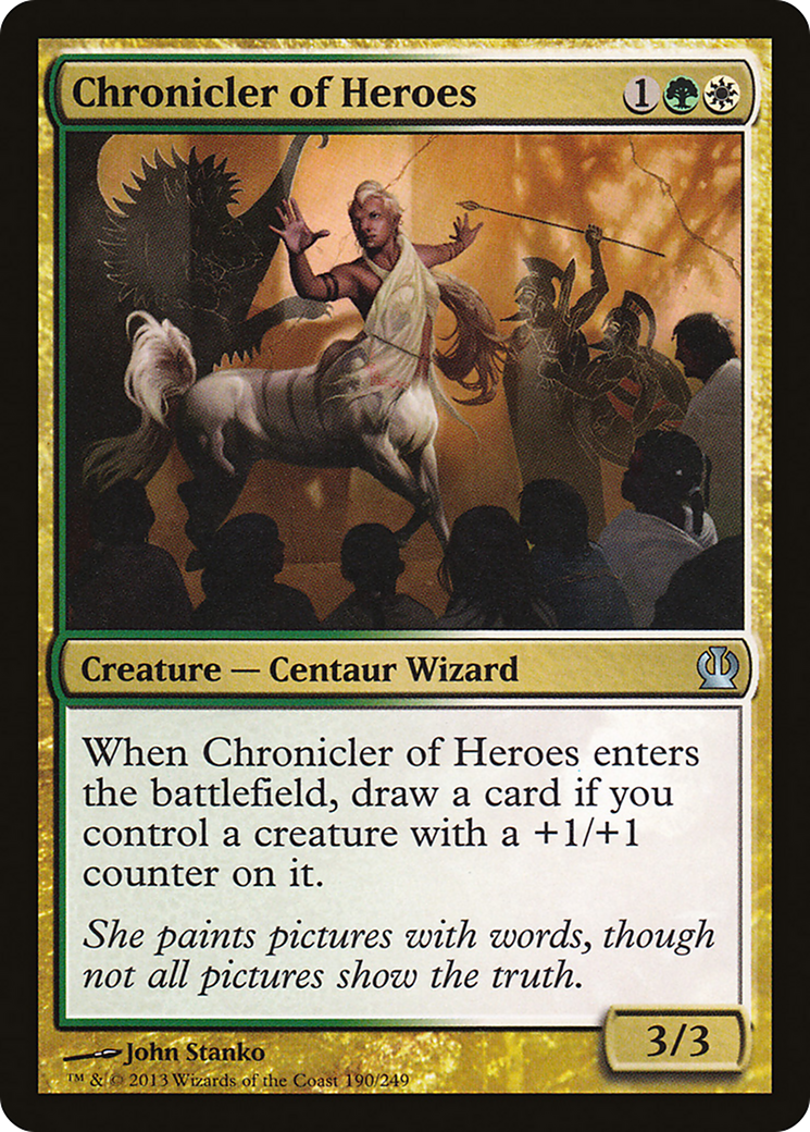 Theros - (THS-190) - Chronicler of Heroes