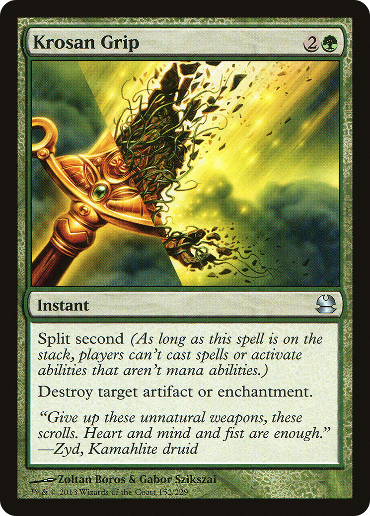 Modern Masters - (MMA-152) - Krosan Grip Foil