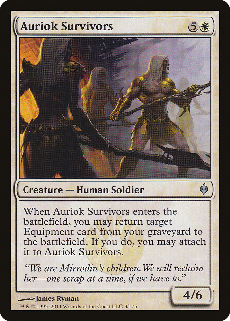 New Phyrexia - (NPH-003) - Auriok Survivors