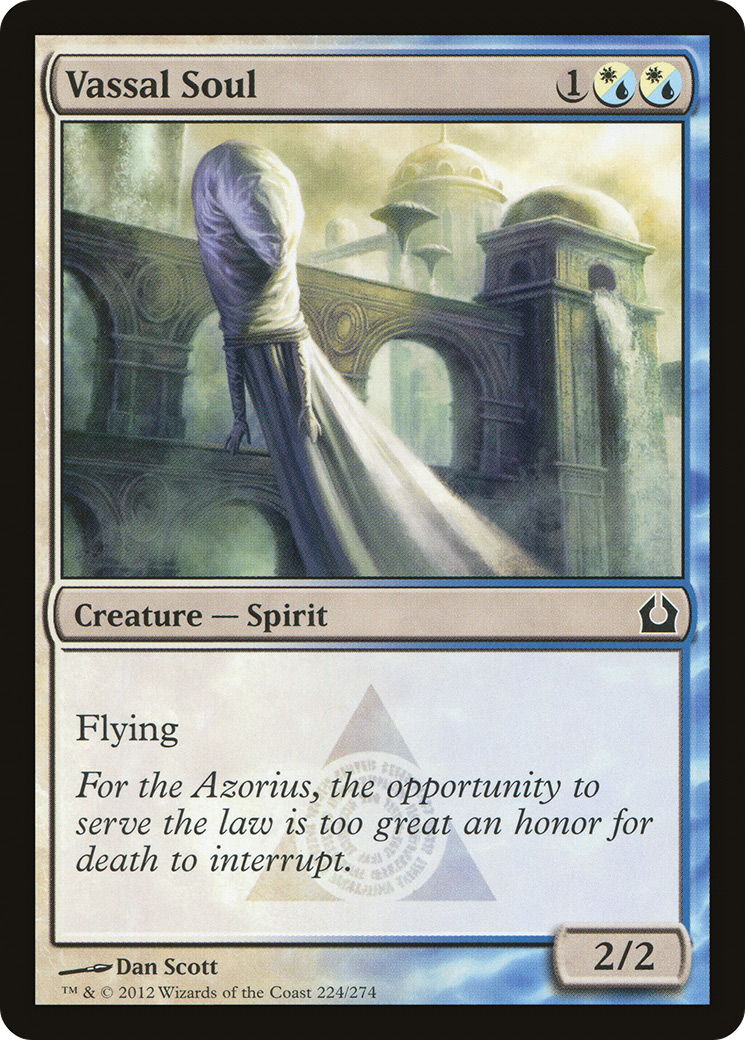 Return to Ravnica - (RTR-224) - Vassal Soul