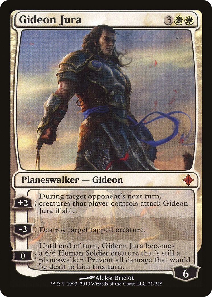 Rise of the Eldrazi - (ROE-021) - Gideon Jura Foil