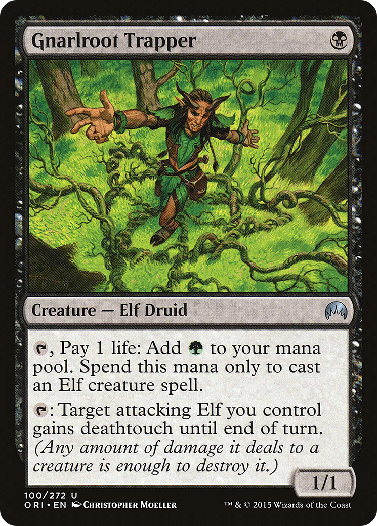 Magic Origins - (ORI-100) - Gnarlroot Trapper