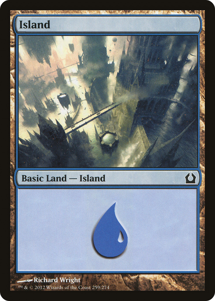 Return to Ravnica - (RTR-259) - Island (259) Foil