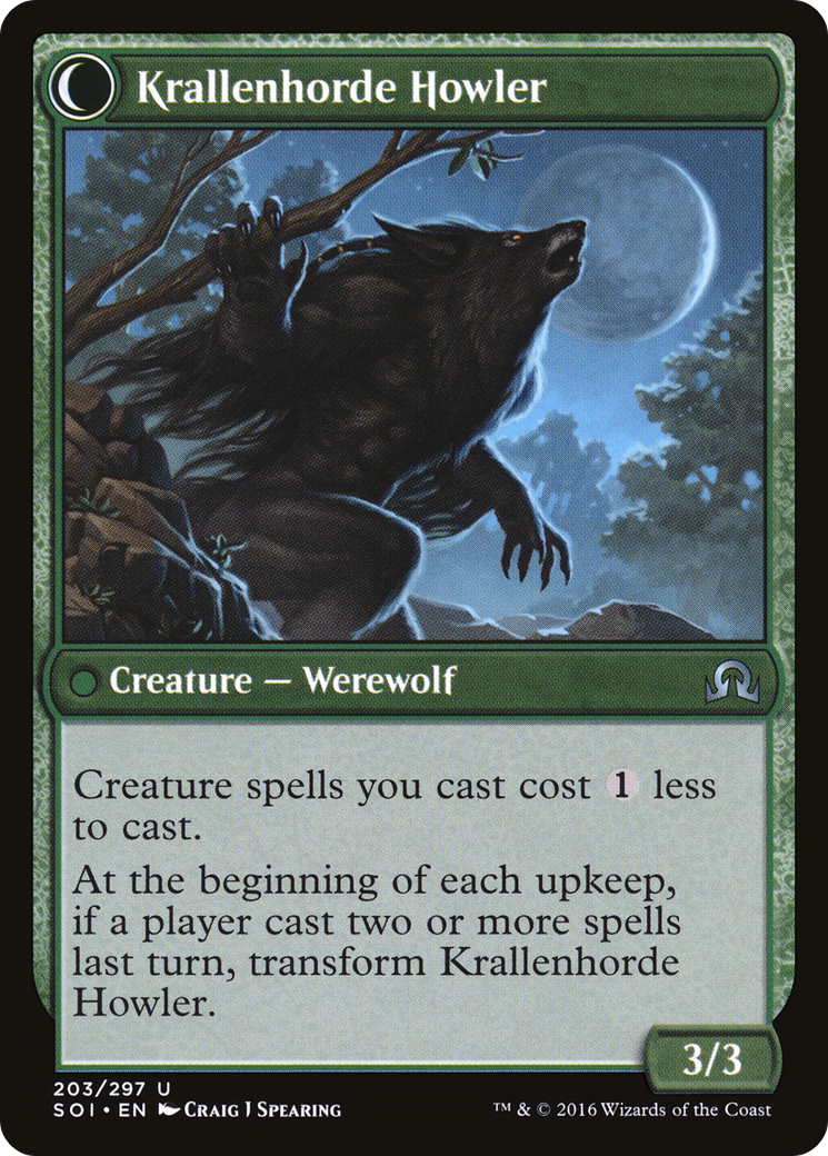 Shadows over Innistrad - (SOI-203) - Duskwatch Recruiter: (Double Faced Transform) Foil
