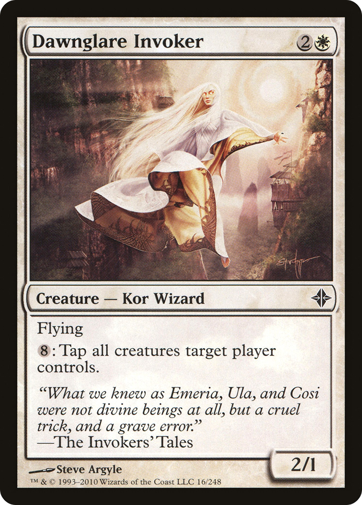 Rise of the Eldrazi - (ROE-016) - Dawnglare Invoker Foil