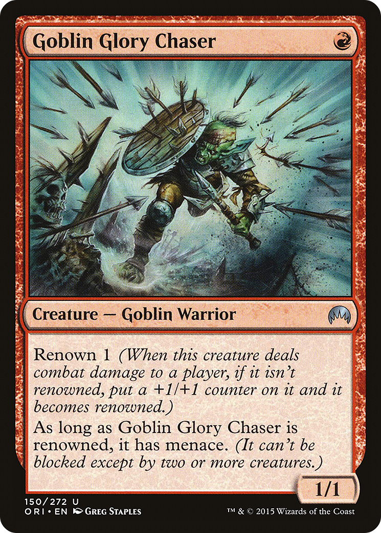 Magic Origins - (ORI-150) - Goblin Glory Chaser