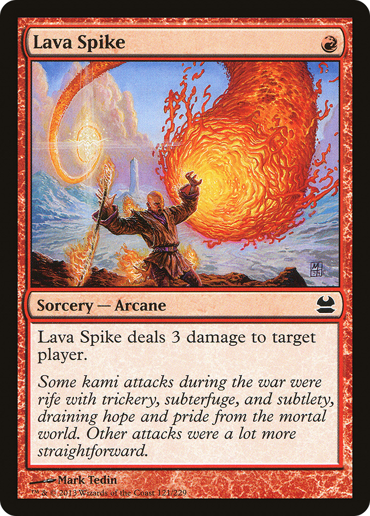 Modern Masters - (MMA-121) - Lava Spike