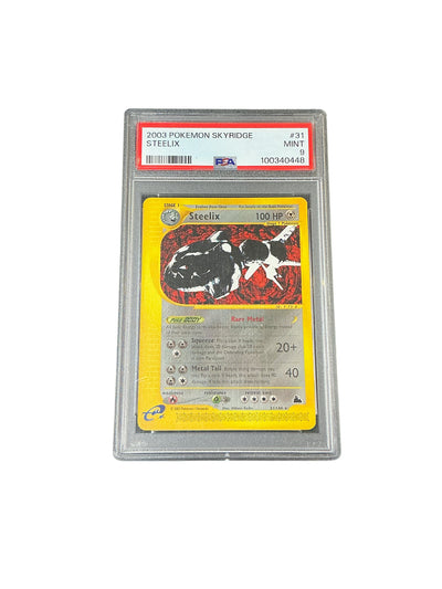 Skyridge  031 PSA9 #100340448 Steelix (31)  - Rare
