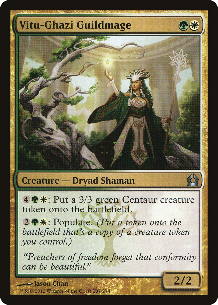 Return to Ravnica - (RTR-207) - Vitu-Ghazi Guildmage