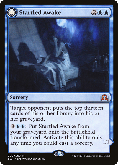 Shadows over Innistrad - (SOI-088) - Startled Awake: (Double Faced Transform) Foil
