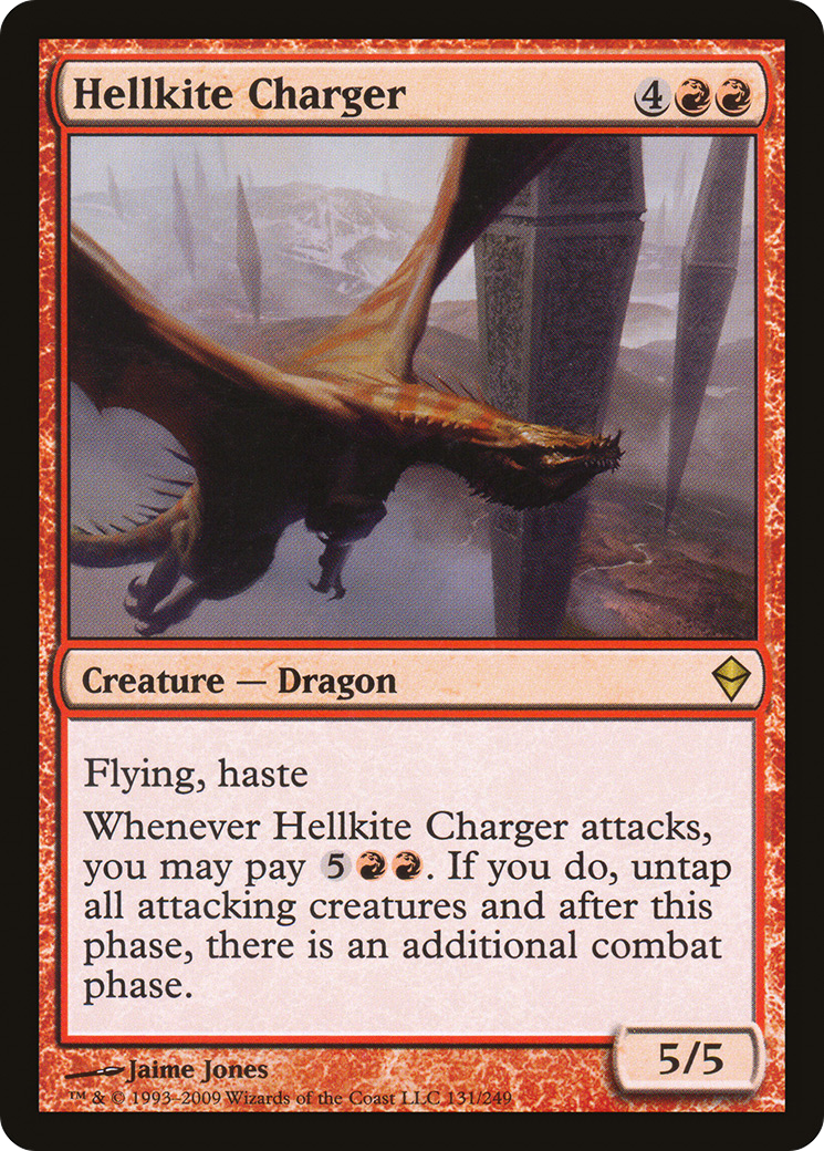 Zendikar - (ZEN-131) - Hellkite Charger