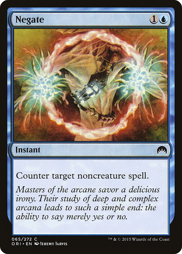 Magic Origins - (ORI-065) - Negate Foil