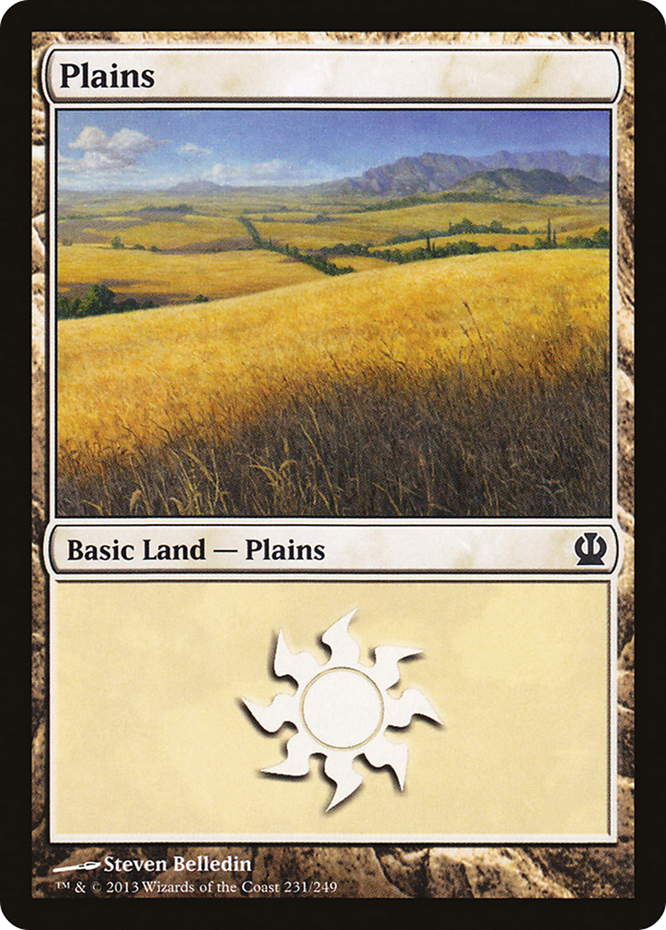 Theros - (THS-231) - Plains (231)