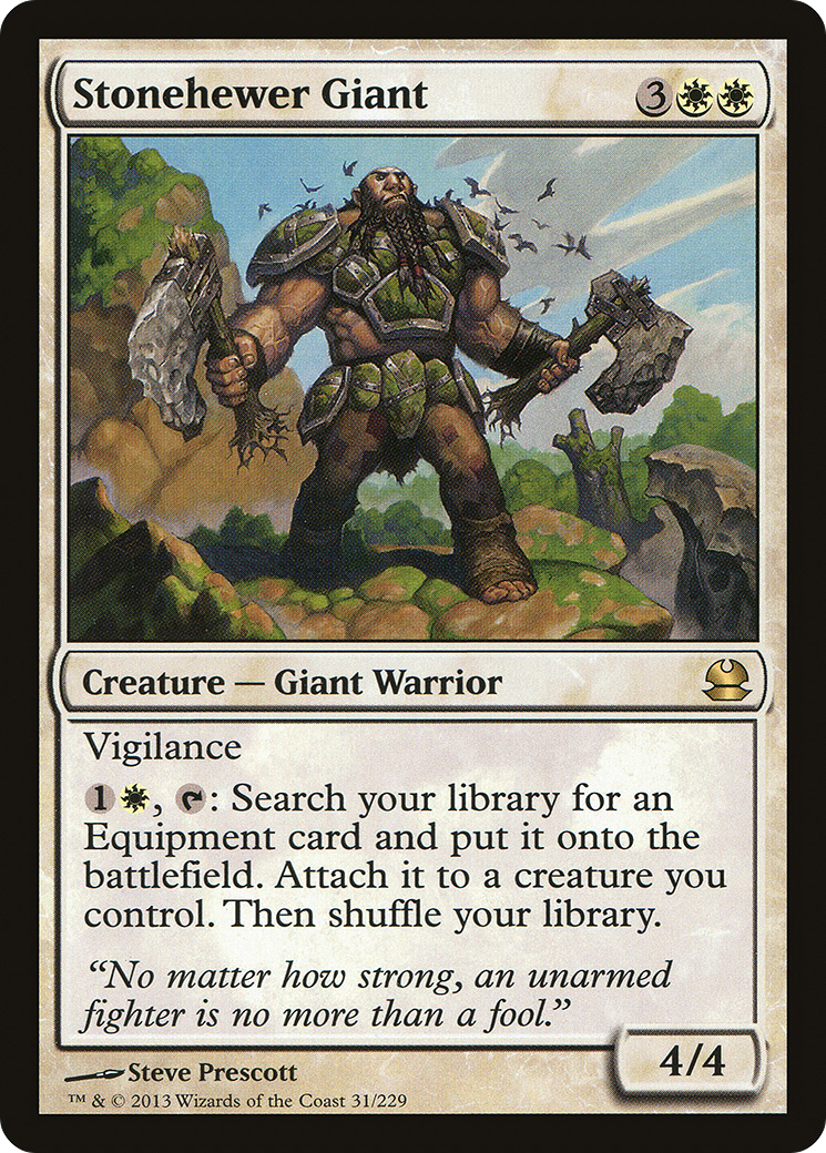 Modern Masters - (MMA-031) - Stonehewer Giant