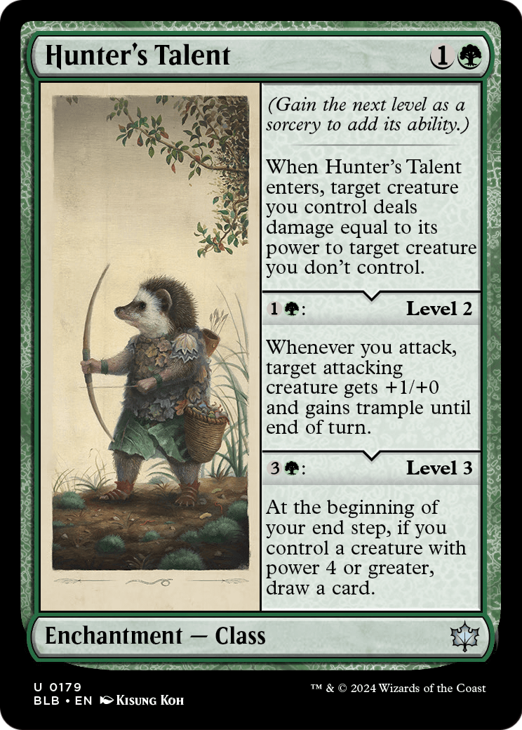 Bloomburrow - (BLB-179) - Hunter's Talent