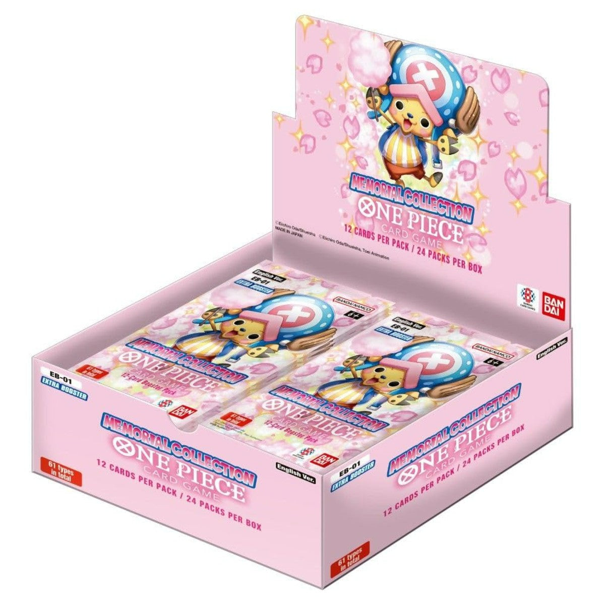 One Piece TCG - EB01 - Memorial Collection Extra Booster Box (24 packs)