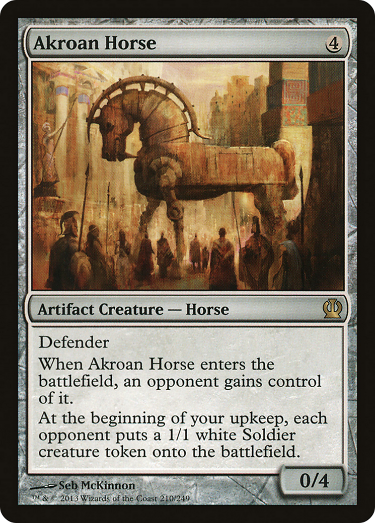 Theros - (THS-210) - Akroan Horse Foil