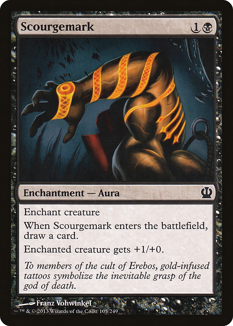 Theros - (THS-105) - Scourgemark Foil
