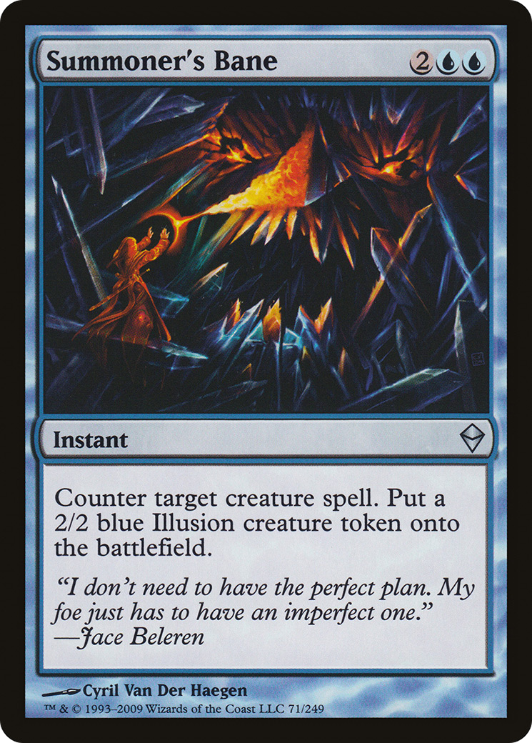 Zendikar - (ZEN-071) - Summoner's Bane