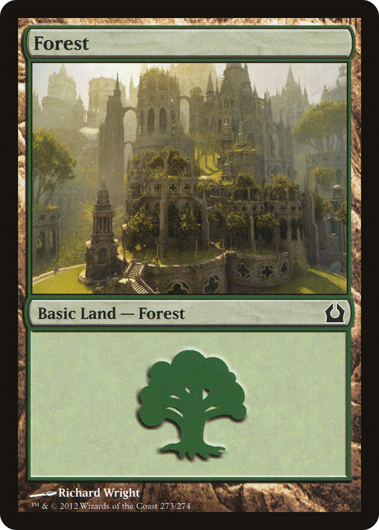 Return to Ravnica - (RTR-273) - Forest (273) Foil