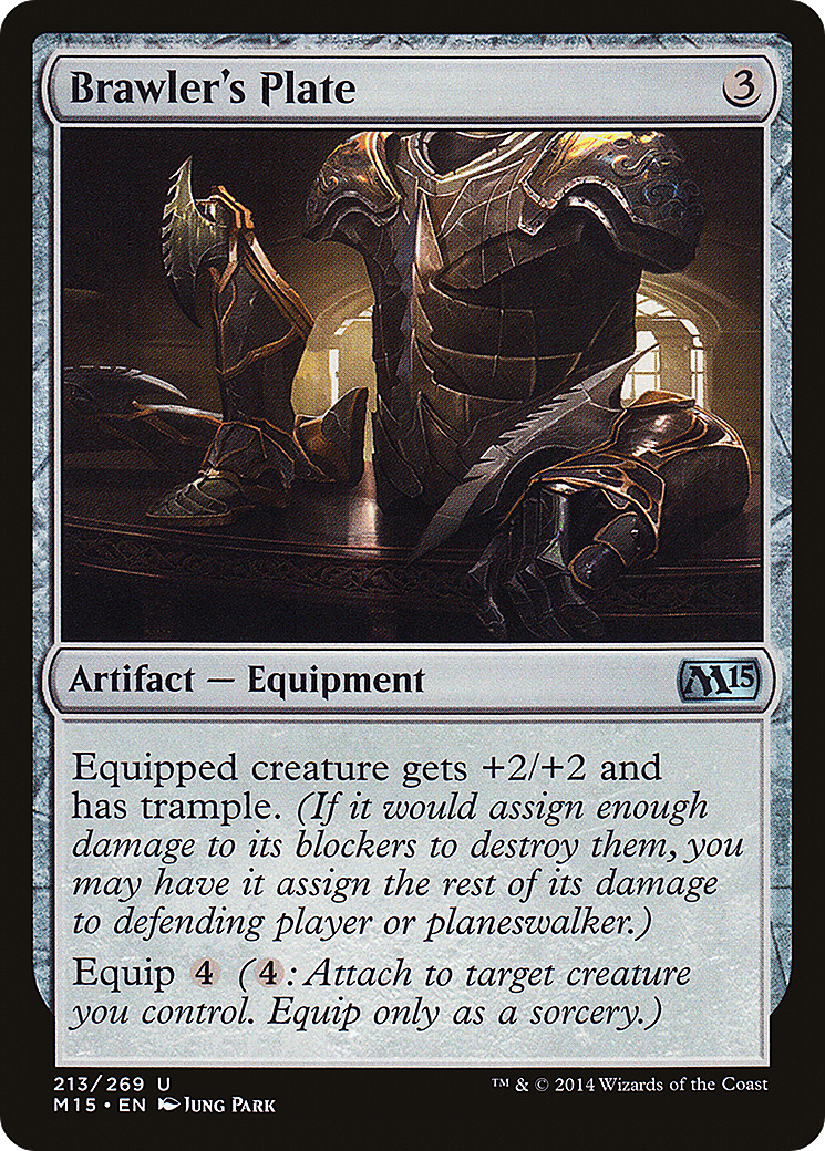 Magic 2015 - (M15-213) - Brawler's Plate