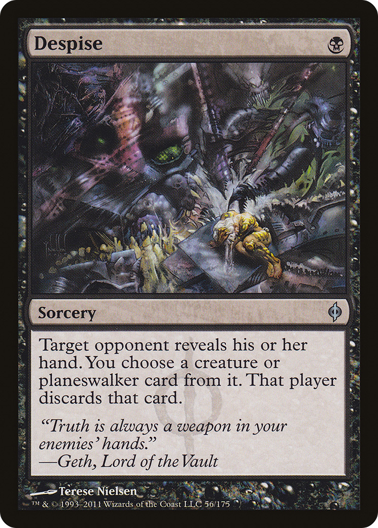 New Phyrexia - (NPH-056) - Despise Foil