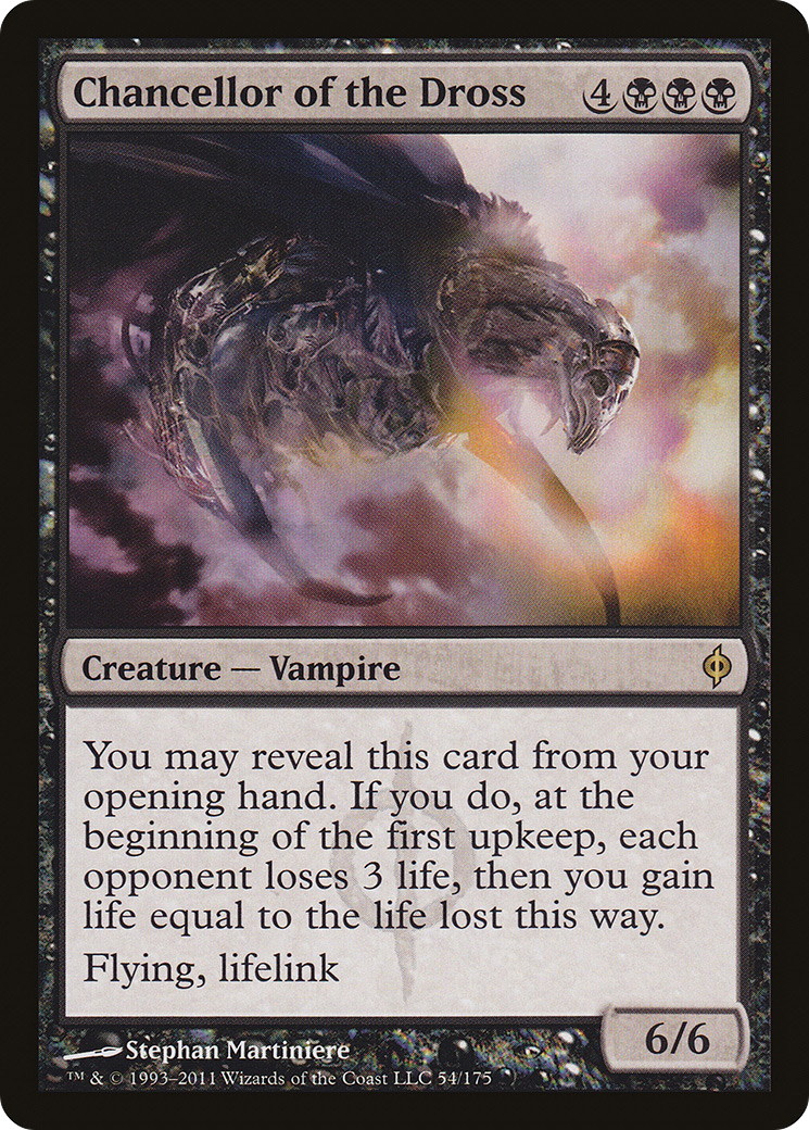 New Phyrexia - (NPH-054) - Chancellor of the Dross