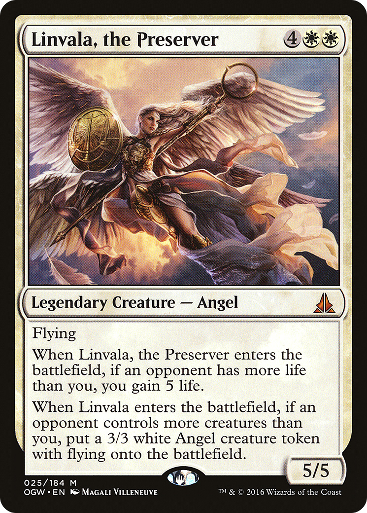 Oath of the Gatewatch - (OGW-025) - Linvala, the Preserver Foil