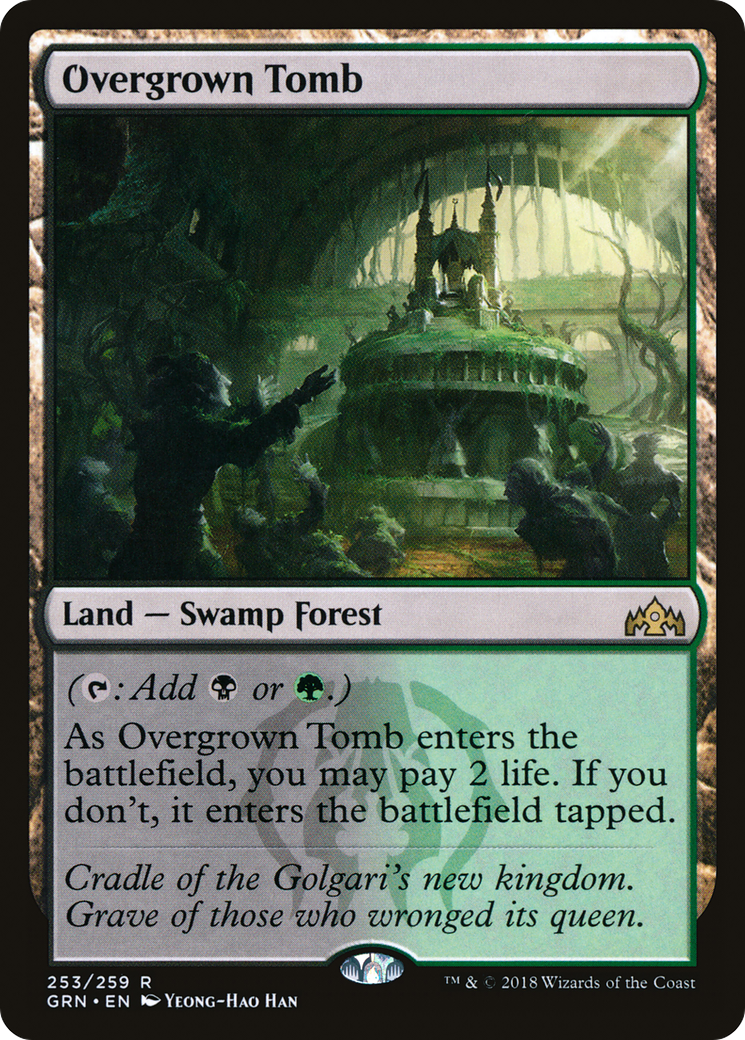 Guilds of Ravnica - (GRN-253) - Overgrown Tomb