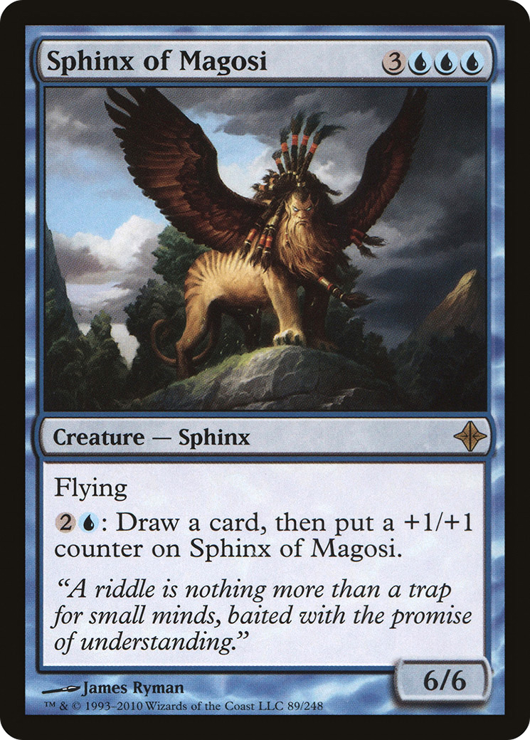 Rise of the Eldrazi - (ROE-089) - Sphinx of Magosi Foil