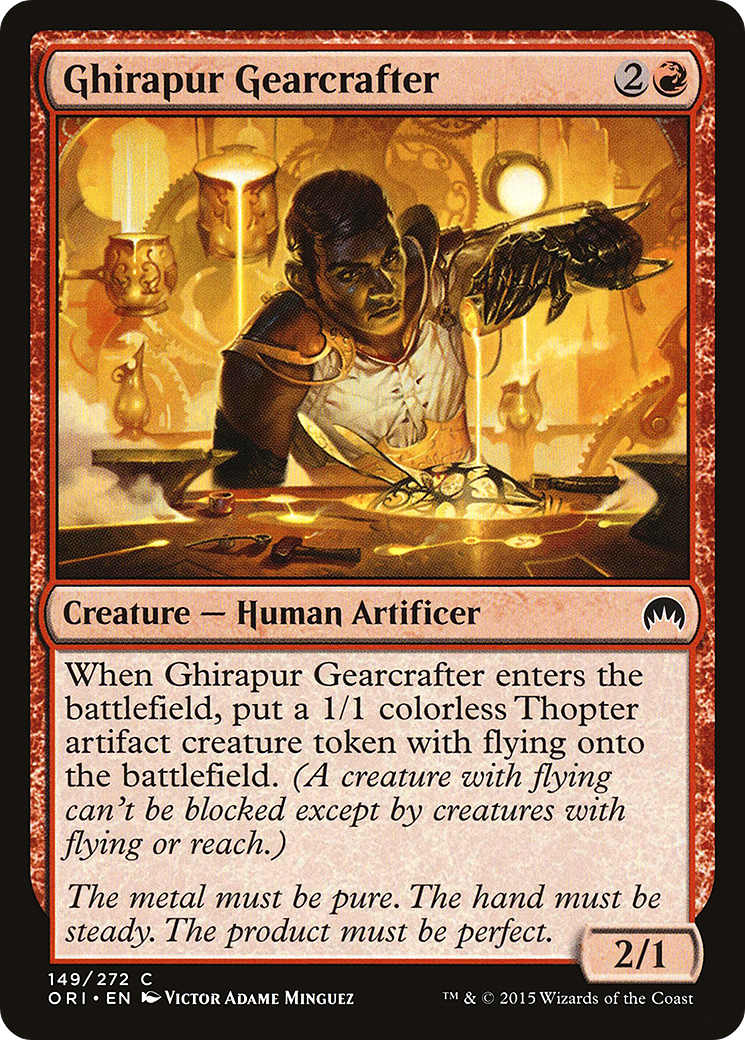 Magic Origins - (ORI-149) - Ghirapur Gearcrafter