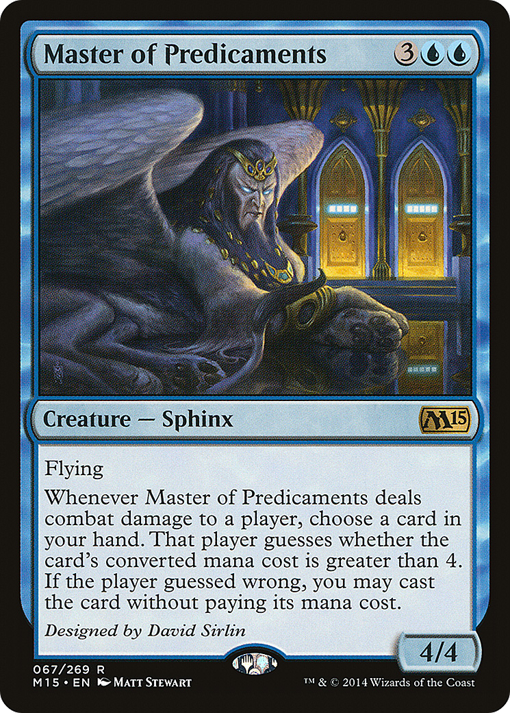 Magic 2015 - (M15-067) - Master of Predicaments Foil