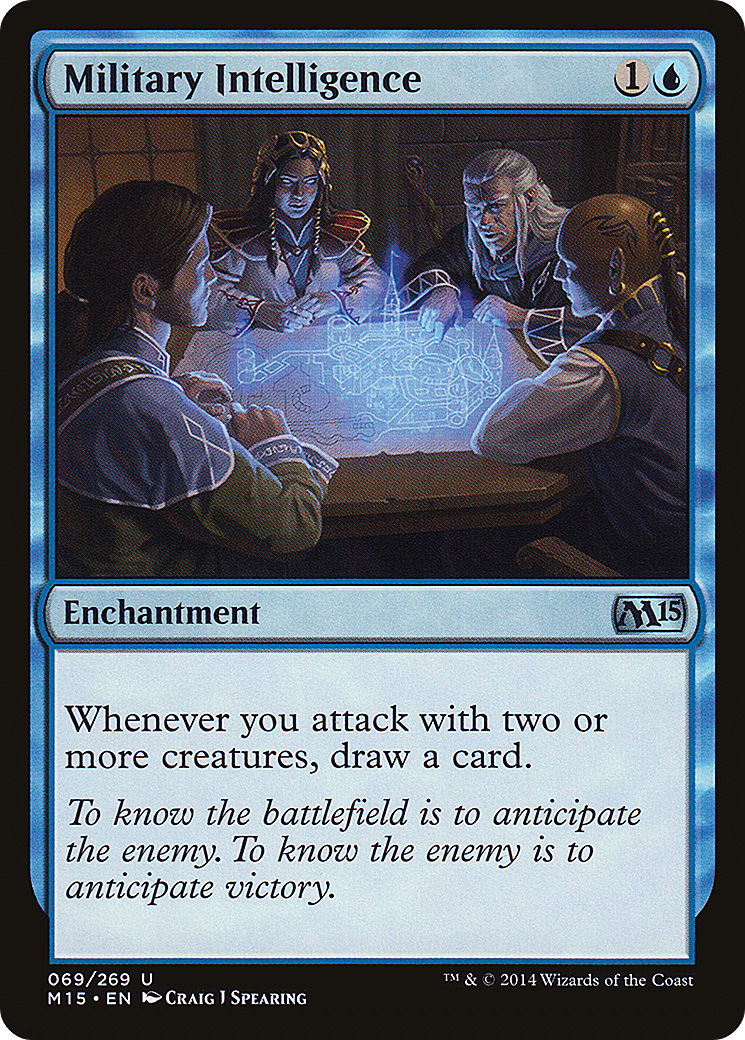 Magic 2015 - (M15-069) - Military Intelligence Foil